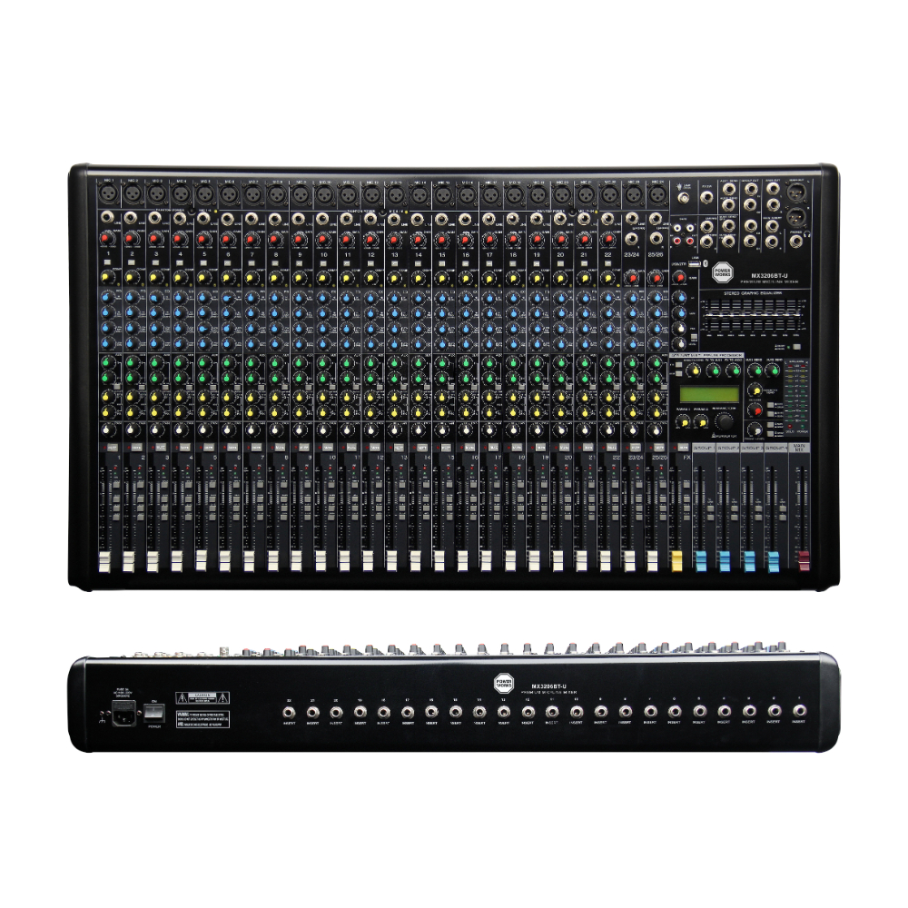 Mituページ Powerworks MX3206BT-U | SBR Pro Sound Desk Mixer Bluetooth Pa