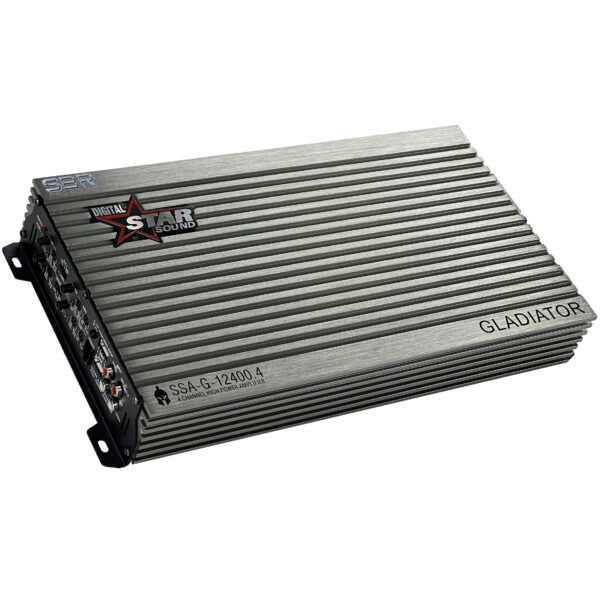 Starsound Gladiator SSA-G-12400.4 - Class-D 4-Channel Amplifier