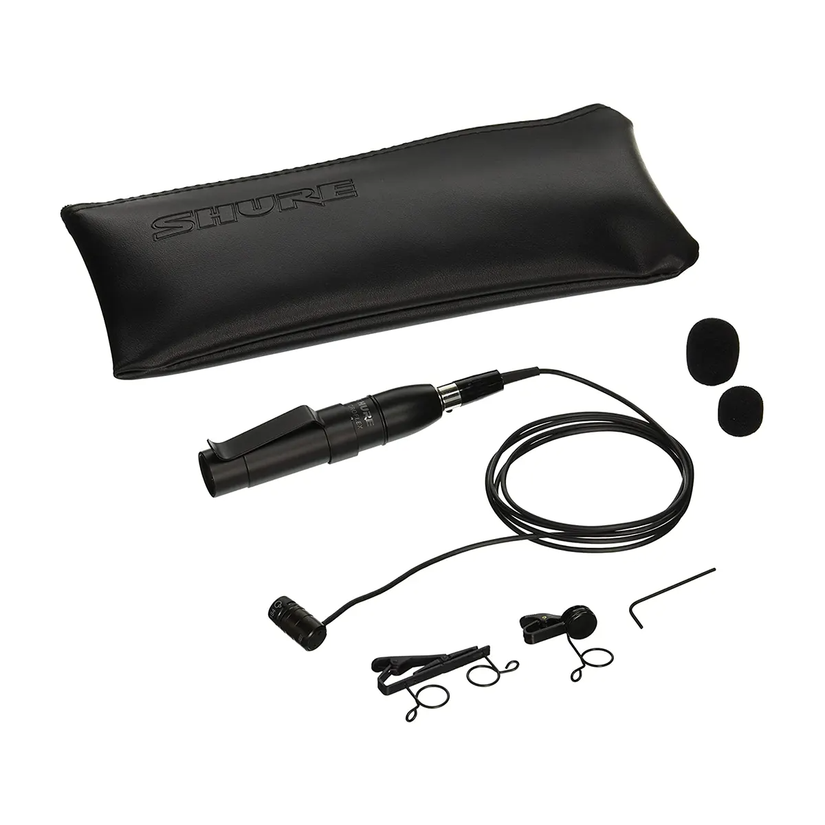 Shure MX185 Cardioid Lavalier Microphone| SBR Pro Sound