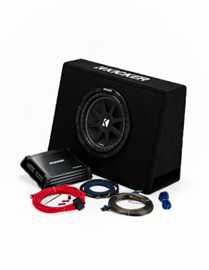 Kicker KickPack 44KKP210 10-inch Slim Subwoofer Combo