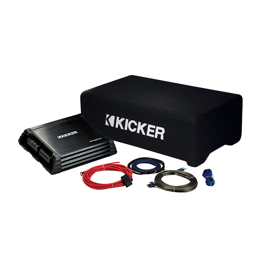Kicker KickPack 49KKPDF212 12-inch Slim Subwoofer Combo | SBR Pro