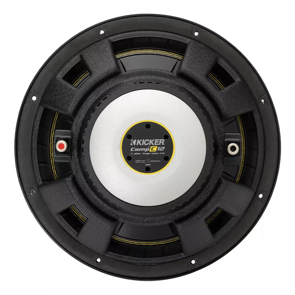 Kicker CompC 50CWCS124 12-inch 300Watt RMS SVC 4 Ohm Subwoofer