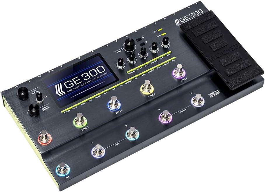 Mooer GE300 - Amp Modelling & Synth Multi Effects Pedal | SBR Pro