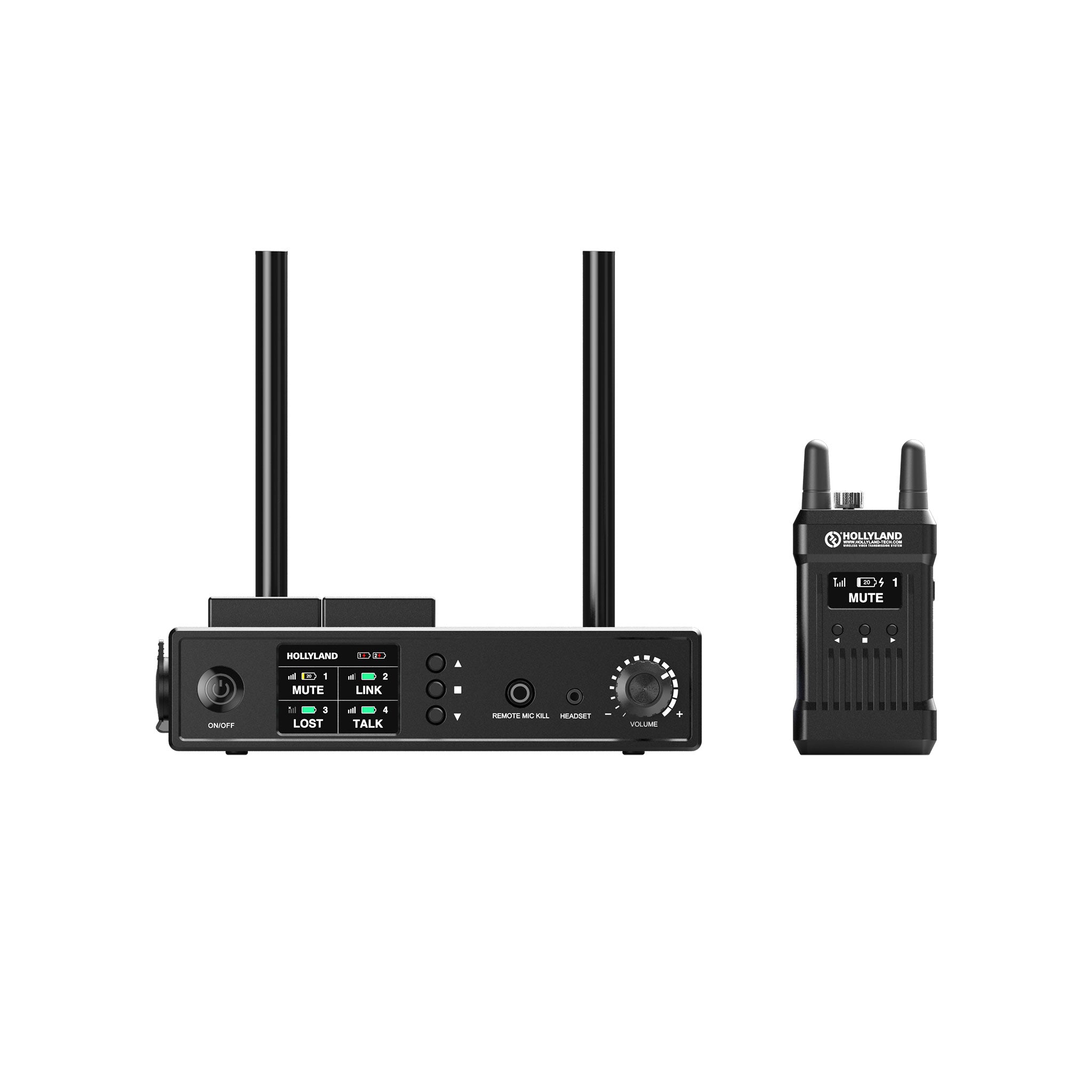 Hollyland Mars T1000 4-Person Full-Duplex Wireless Intercom| SBR