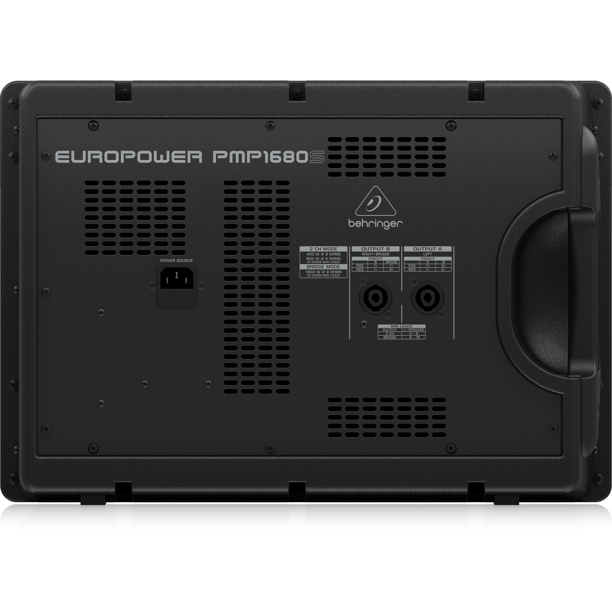 Behringer EuroPower PMP1680S - 1600W 10-Channel Powered Mixer