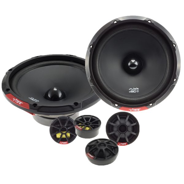 Vibe Slick 6C-V7 - 6.5-Inch 90Watt RMS Component Split System