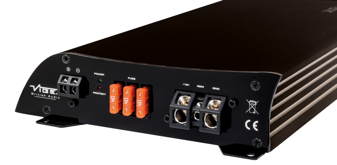 VIBE Audio POWERBOX1000.1-V9 2000 W MAX Mono Subwoofer Amplifier - View #7