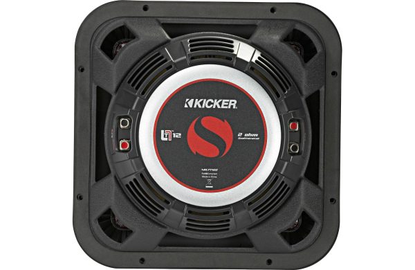 Kicker Solo-Baric 46L7T122 12-inch Dual 2 Ohm Square Thin