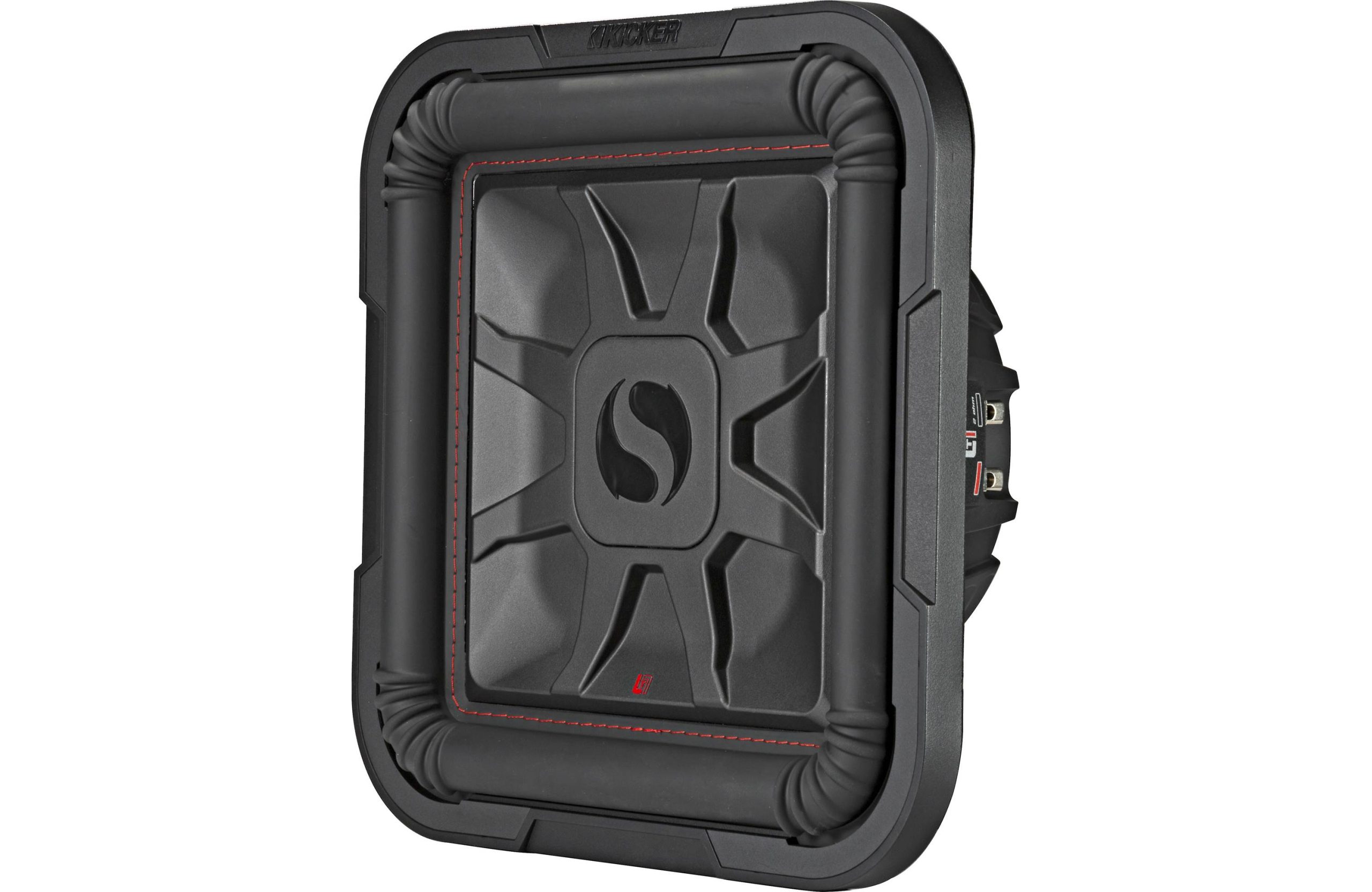 Kicker Solo-Baric 46L7T122 12-inch Dual 2 Ohm Square Thin