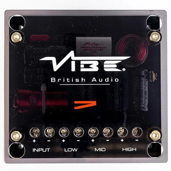 Vibe Cven 63C-V4 - 6.5-Inch 3-Way Sound Quality Component Split