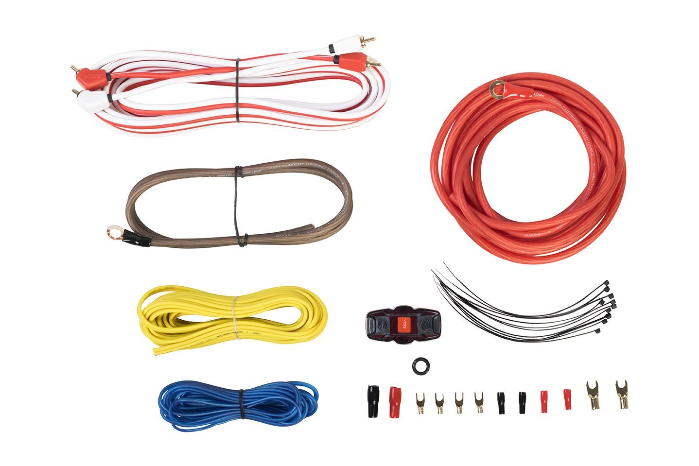 Vibe Critical Link CL8AWKT-V7 - 8 AWG True Gauge Amp Wiring Kit