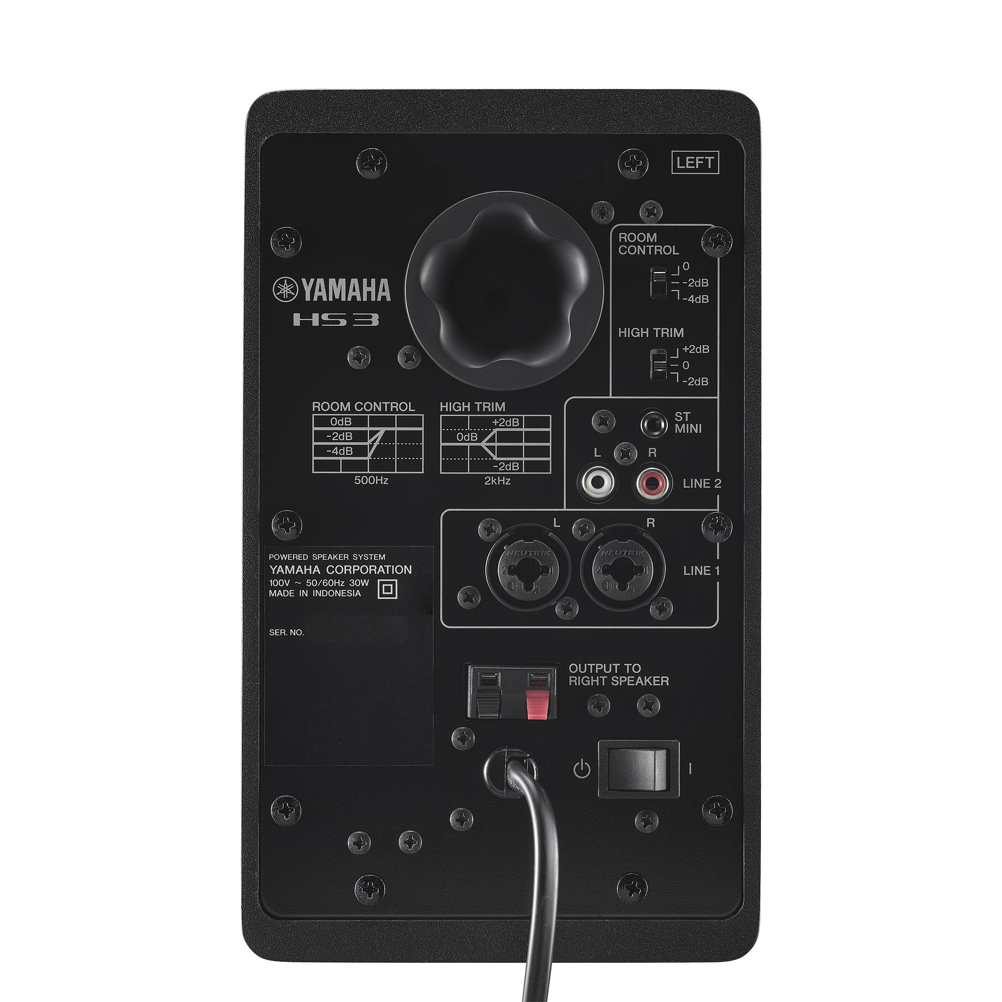 YAMAHA HS3 ブラック Yamaha HS3 Black 2-Way Bass-Reflex Studio Monitor - Pair | SBR Pro