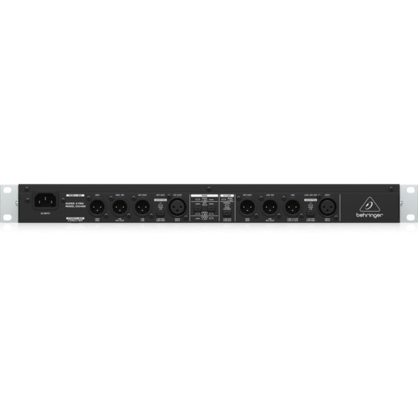 Behringer CX3400 Stereo 2-Way/3-Way/Mono 4-Way Crossover | SBR Pro