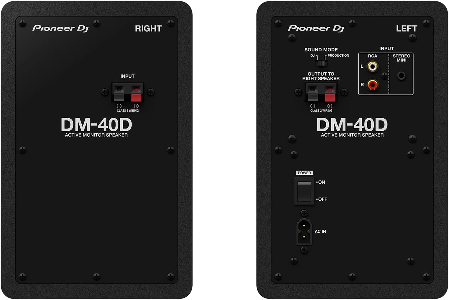 Pioneer DM-40D 4-Inch Desktop Active Monitor Speaker | SBR Pro Sound
