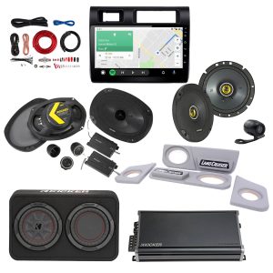 Kicker Land Cruiser 70 Series Combo  Complete Media & Speaker Upgrade System