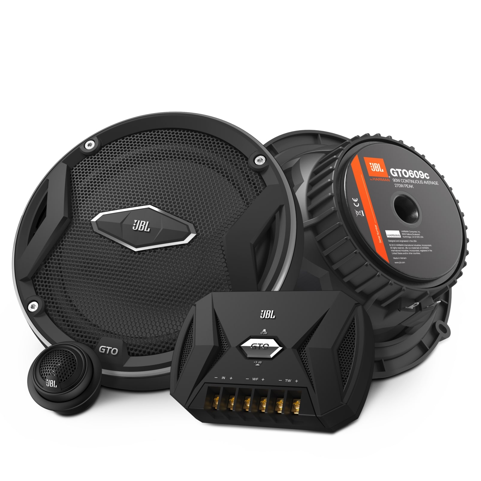 JBL P560C カーオーディオセット JBL GTO-609C + GTO-629 Speaker Upgrade Bundle | SBR Pro Sound