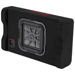 Kicker Solo-Baric 49L7TDF102 10-inch 400Watt RMS Square Down-Firing 2-Ohm Loaded Subwoofer