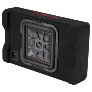 Kicker Solo-Baric 49L7TDF122 12-inch 600Watt RMS Square Down-Firing 2-Ohm Loaded Subwoofer