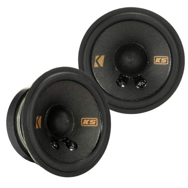 Kicker 51KSC2704 KS-Series 2.75-inch 50Watt RMS Coaxial Speakers