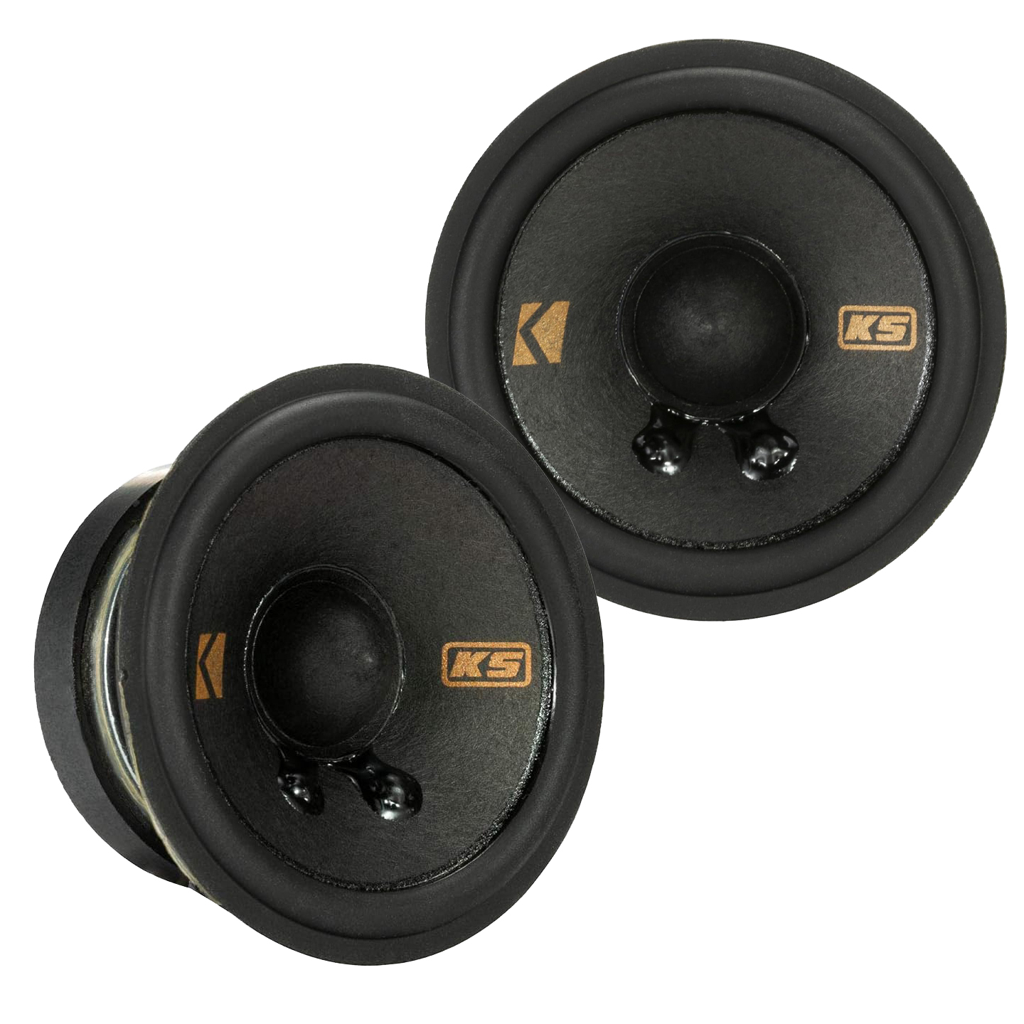 Kicker 51KSC2704 KS-Series 2.75-inch 50Watt RMS Coaxial Speakers