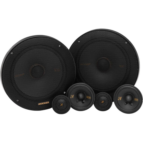 Kicker 51KSS365 KS-Series 6.5-inch 80Watt RMS 3-Way Component