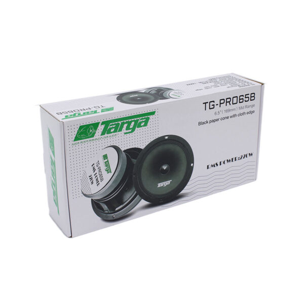 Targa TG-PRO65B 6.5-inch 270Watt RMS Midrange Speakers | SBR Pro Sound
