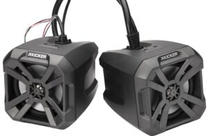 Kicker PowerCans 48BTCAN65  6.5-inch Self-Powered Bluetooth Speaker for MotorSport