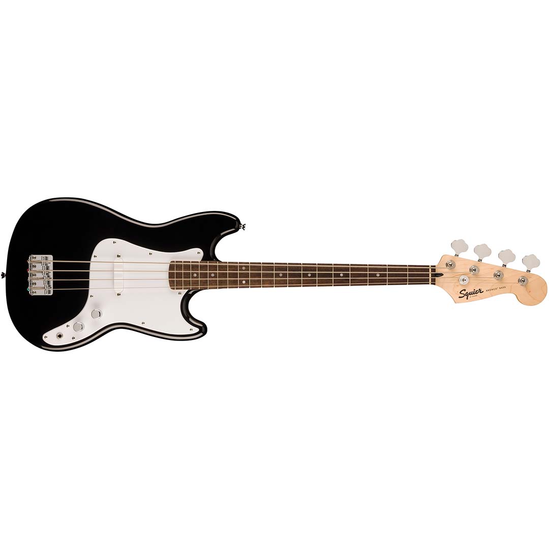 Fender Squier Sonic Bronco Bass 4-String Bass Guitar Black | SBR