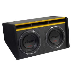 Vibe Slick MIT12T-V3 - Dual 12-Inch 3000 Watt Passive Bass Enclosure