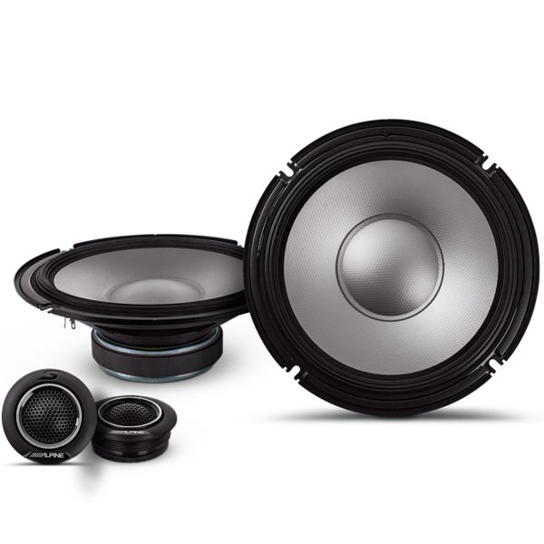 Alpine S-Series S2-S80C - 8-Inch 85Watt RMS Component 2-Way