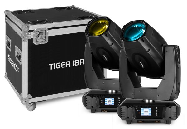 beamZ 150.395 Tiger 18R 380W BSW Moving Head with CMY Pair | SBR