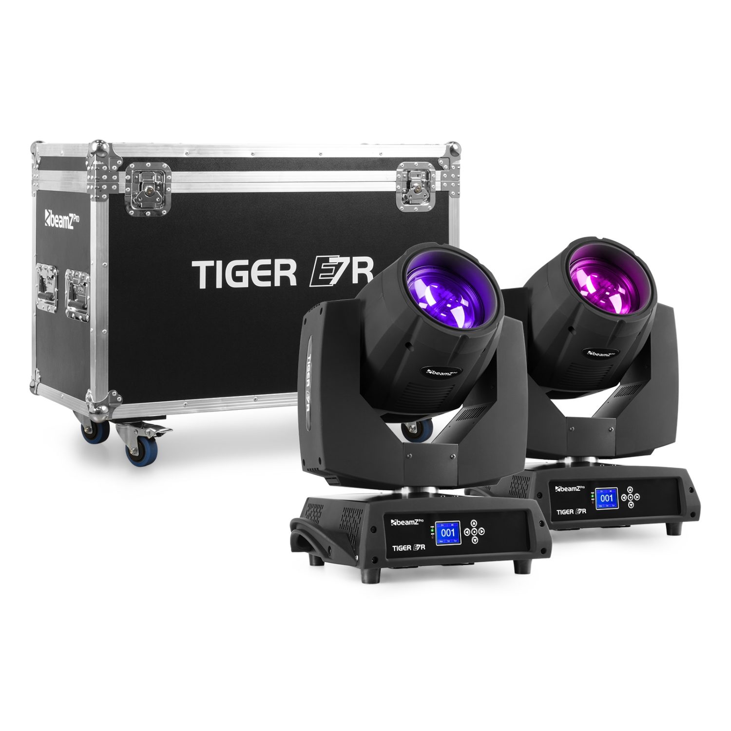 beamZ 150.415 Tiger E 7R MKIII 230W Beam Moving Head Pair | SBR