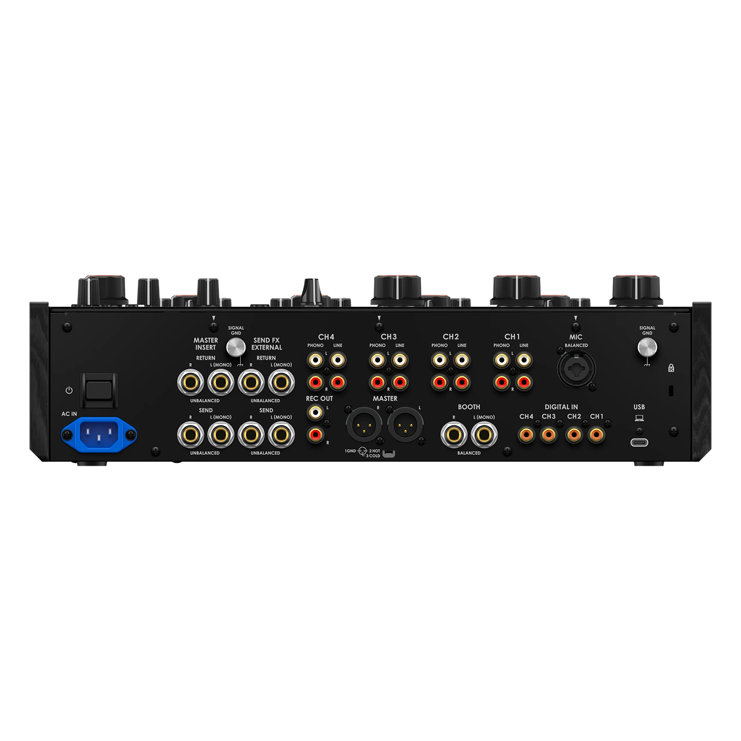 AlphaTheta euphonia Professional 4-channel Rotary DJ Mixer | SBR