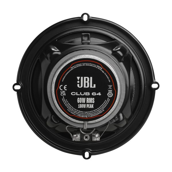 JBL Club 64 6.5-inch 60Watt RMS 2-Way Coaxial Speakers | SBR Pro Sound