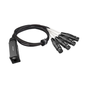 Roxtone PS4F XLR Input CAT Snake Splitter
