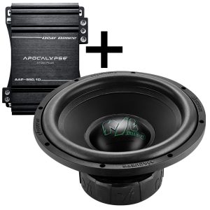 Deaf Bonce ML-122 D2 + AAP-550.1D - SPL Subwoofer & Amplifier Combo