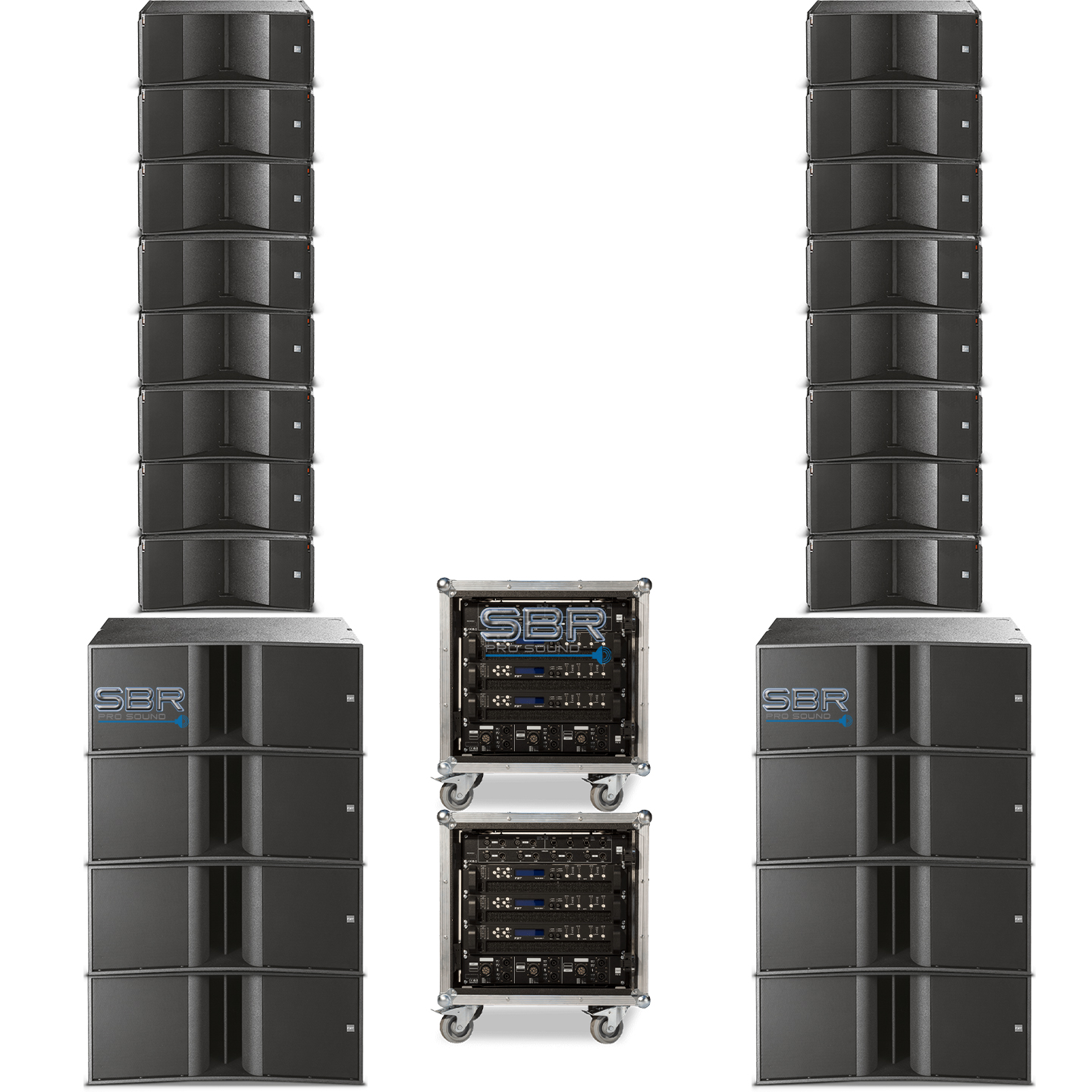 FBT MYRA Complete Line Array System For Small Venues | SBR Pro Sound