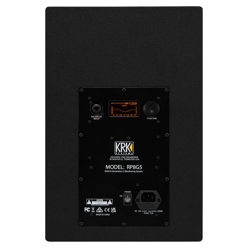 KRK ROKIT 8 RPG2 モニタースピーカー KRK Rokit RP8G5 Active 8” Two-Way Studio Reference Monitor | SBR