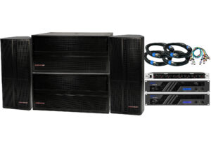 Nexus VTX MKII Combo – Professional Dual 15” & Dual 18” PA Sound System Package