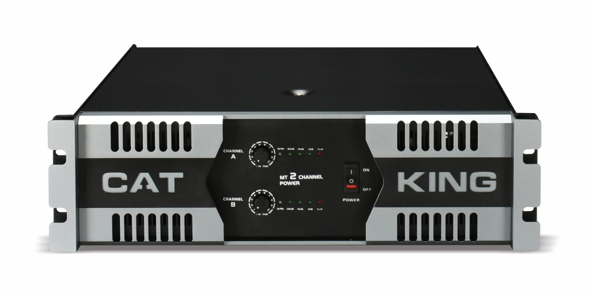 Cat King MT1800 MT-Series 5600Watt Stereo Power Amplifier | SBR