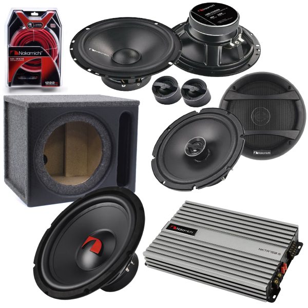 Nakamichi NSE Speaker + Subwoofer Complete Speaker System | SBR