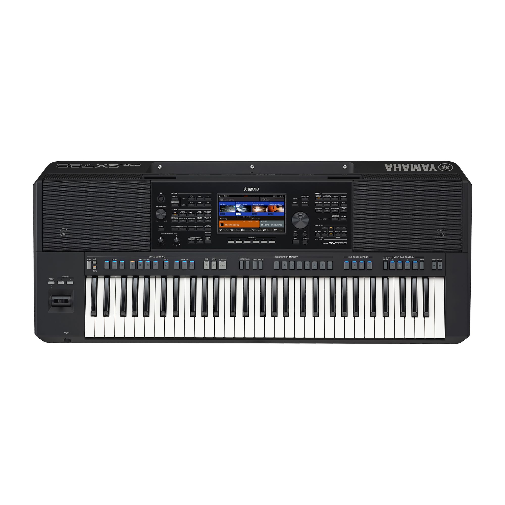 Yamaha PSR-SX720 61-Key Professional Arranger Workstation | SBR