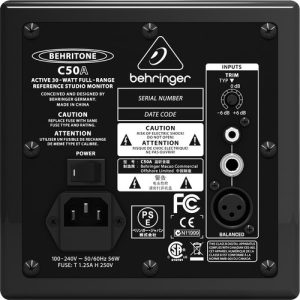 Behringer C50A 30w Full-Range Active Studio Monitor | SBR Pro Sound