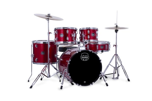 Mapex Comet BeBop CM5844FTC 5-Piece Drum Kit w/cymabls| SBR Pro Sound