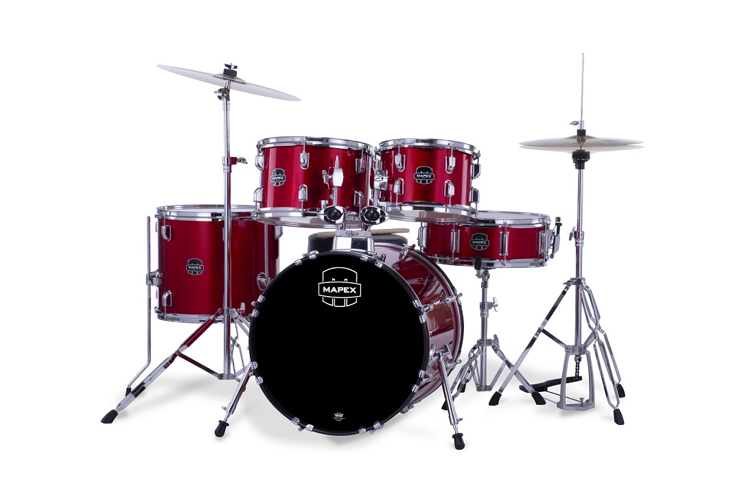 Mapex Comet BeBop CM5844FTC 5-Piece Drum Kit w/cymabls| SBR Pro Sound