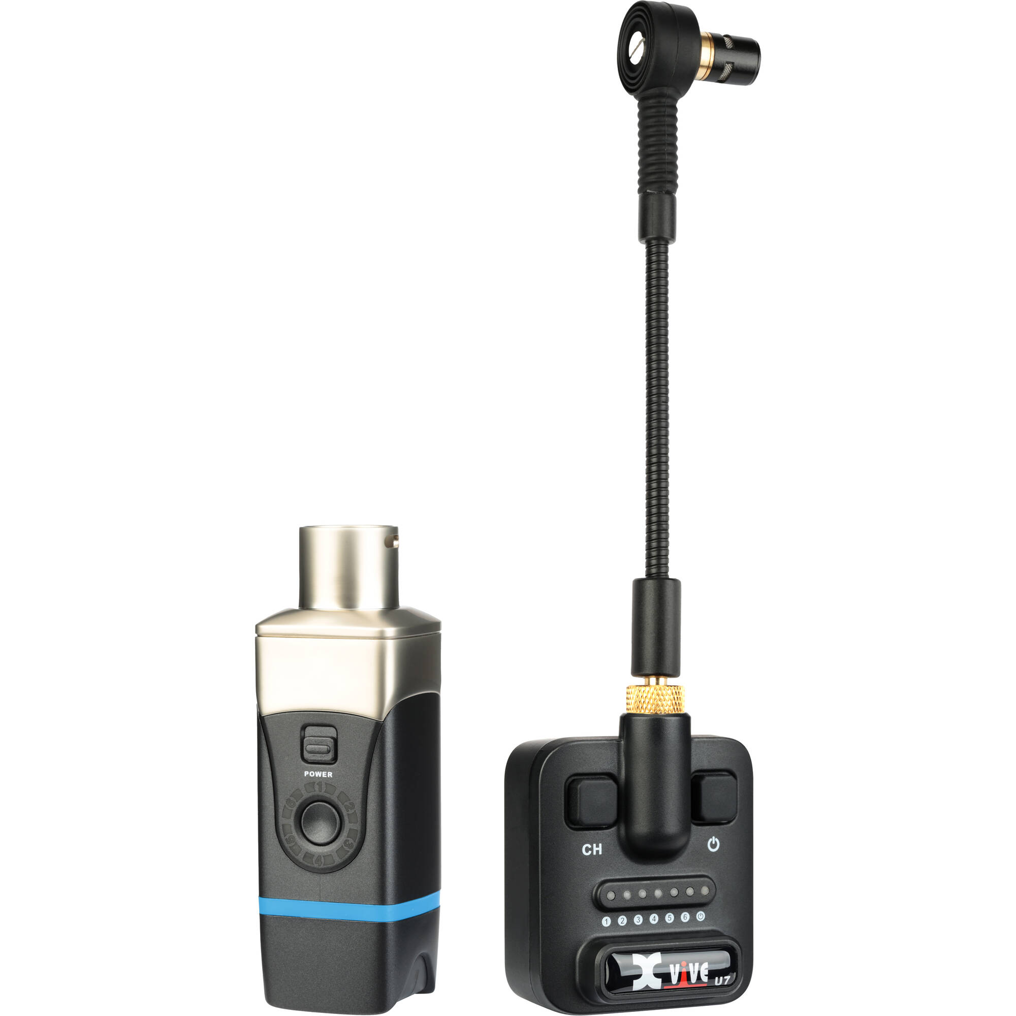Xvive U7 ワイヤレスマイクシステム Xvive U7 Supercardioid Saxophone and Trumpet Wireless System | SBR