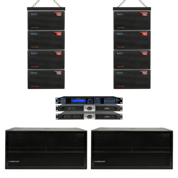 Nexus Arc Line Array 8000Watt RMS Line Array Speaker System | SBR