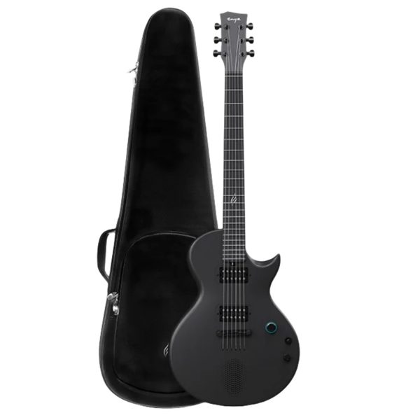 Enya Nova Go Sonic Carbon Fibre Smart Electric Guitar (Black)| SBR
