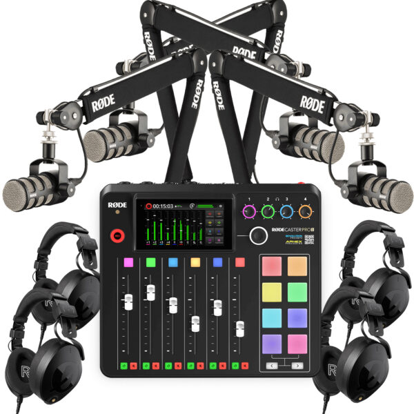 【ほぼ新品】RODECaster Pro II と鞄、液晶フィルム Rode RØDECaster Pro II Podcast Bundle System | SBR Pro Sound