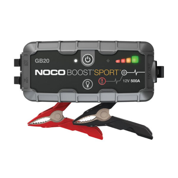 NOCO BOOST SPORT GB20 500A 使用回数1回 超美品 NOCO Boost Sport GB20 500 Amp UltraSafe Lithium Jump Starter| SBR
